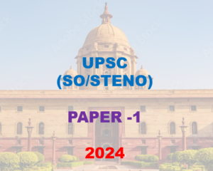 Previous Year Questions- SO/STENO 2024 Paper 1